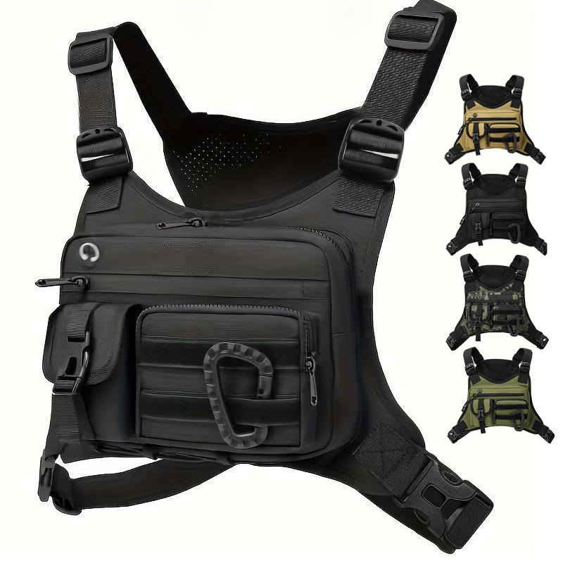 Cycling To Work - Outdoor Sports Chest Bag Vest Men