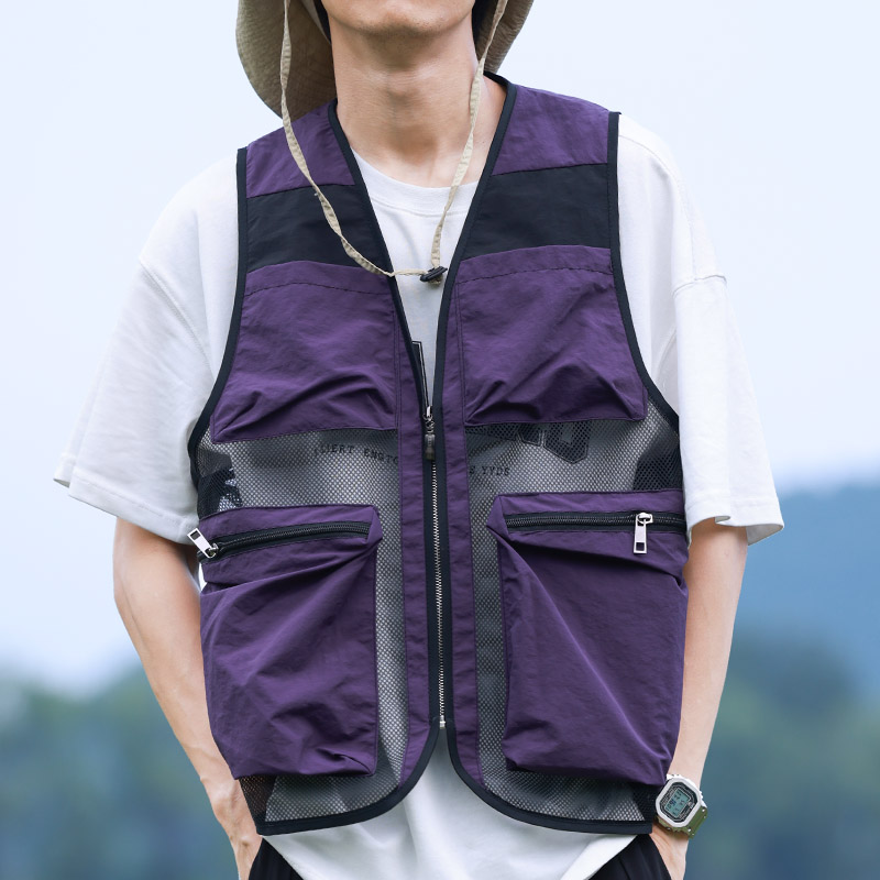 Cycling To Work - Breathable Mesh Vest, Outdoor Travel, Cycling,
