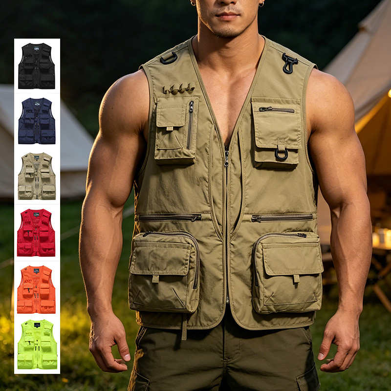 Cycling To Work - Summer Work Vest for Outdoor Activities