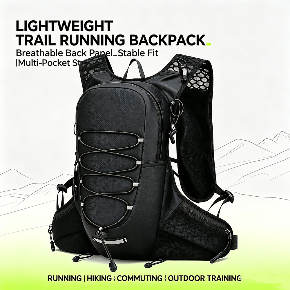 Hydration Running Backpack Lig - Reflective Vest Cycling ulasan dan harga