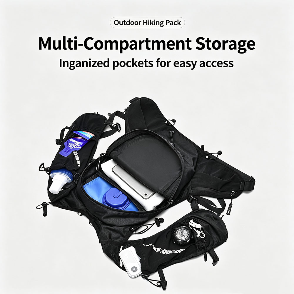 Hydration Running Backpack Lig - Reflective Vest Cycling ulasan dan harga