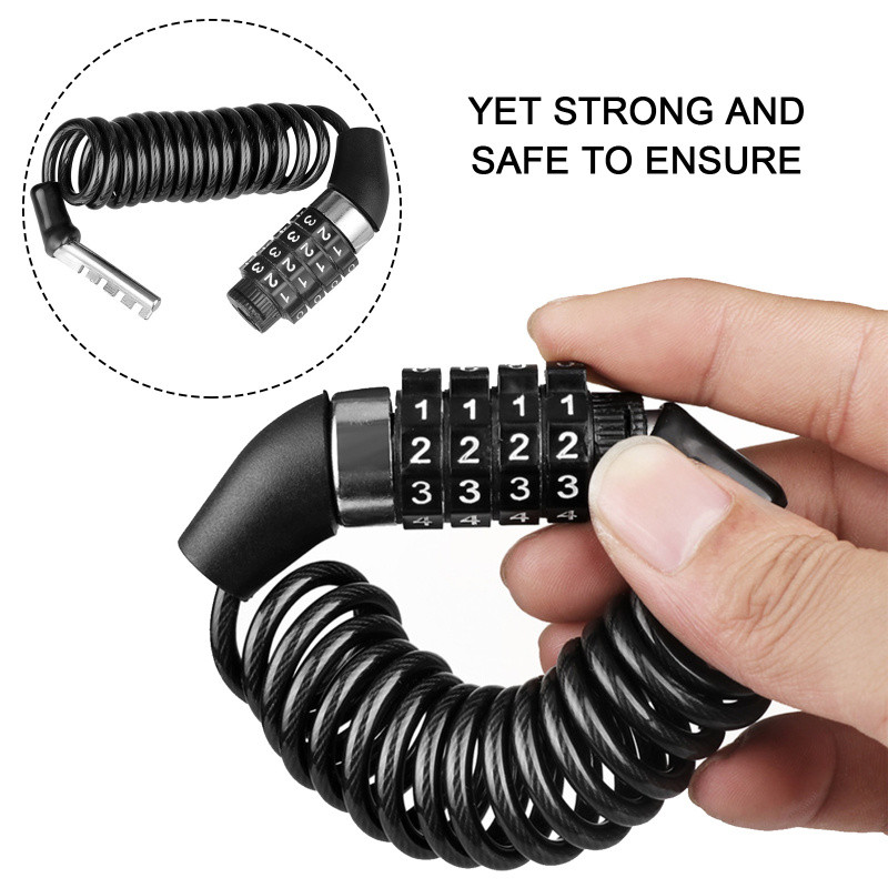D1 Motorcycle Bicycle Anti-The - Chain Lock Combination ulasan dan harga