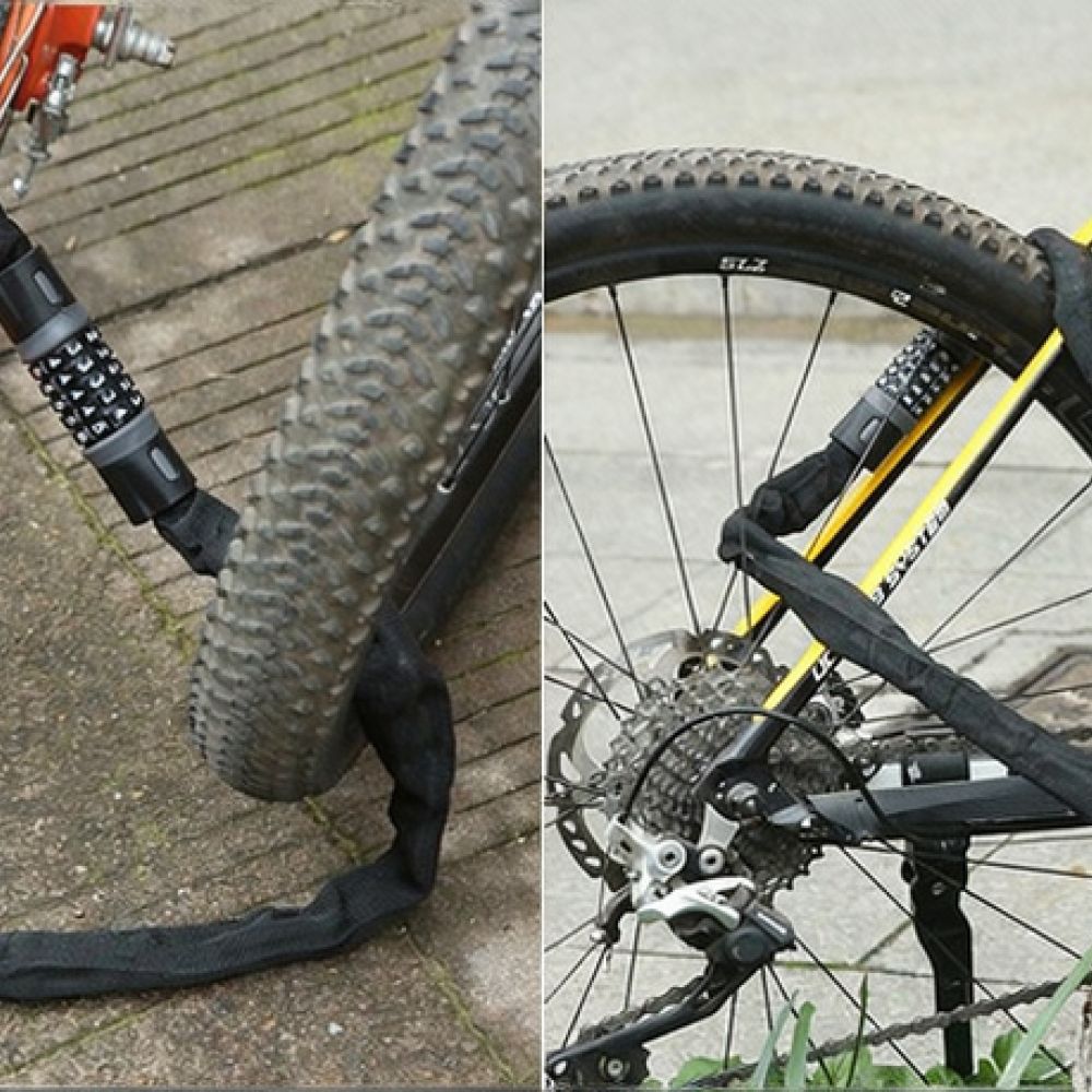 Cycling Security Cable Lock Fo - Cable Lock Flexible ulasan dan harga