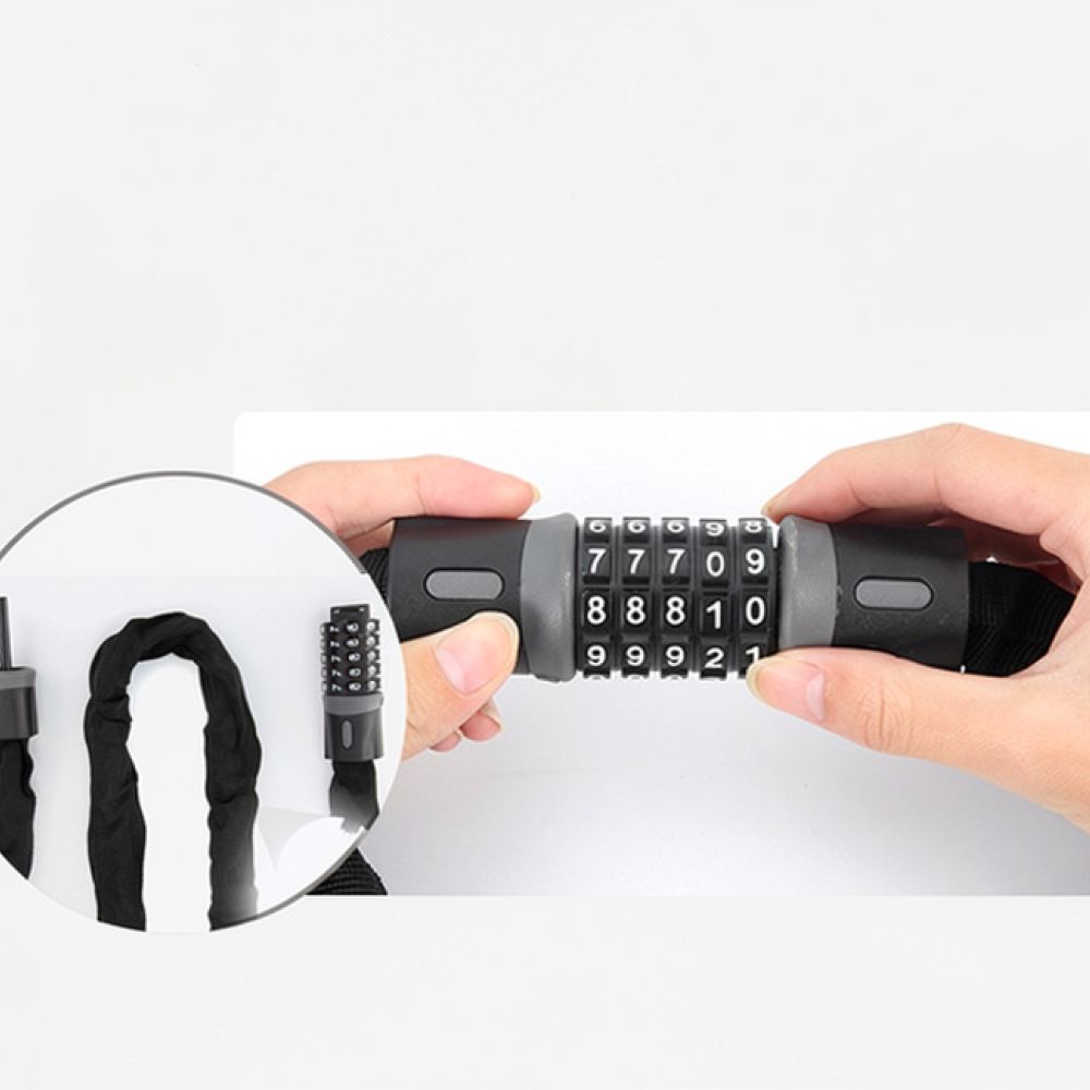 Cycling Security Cable Lock Fo - Cable Lock Flexible ulasan dan harga