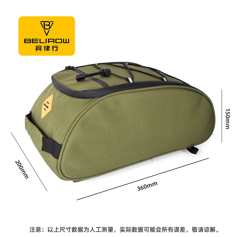 8L Rear Bike Rack Bag Rain Cov - Panniers Waterproof Rear ulasan dan harga