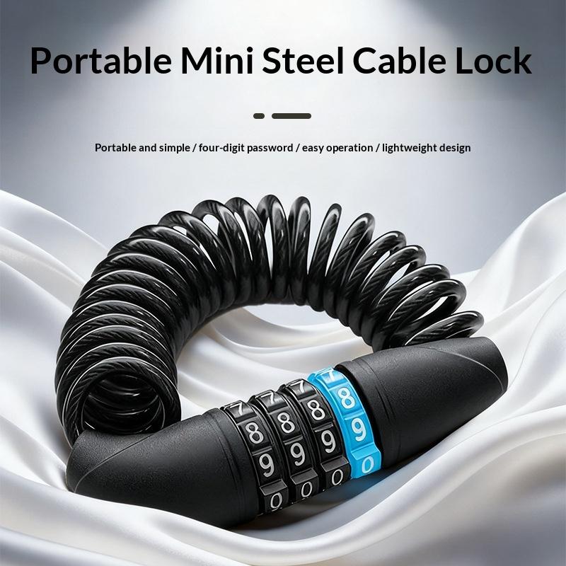 New Motorcycle Bicycle Anti-Th - Chain Lock Combination ulasan dan harga