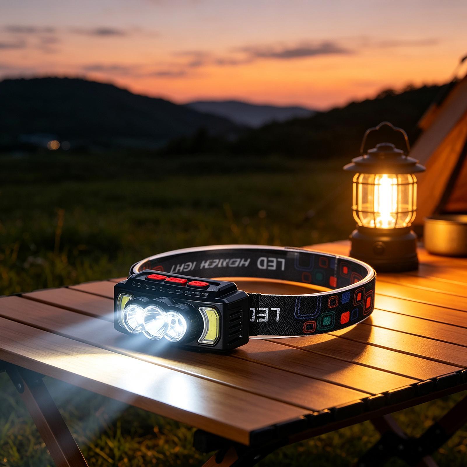 LED Motion Sensor Headlamp Por - Cycling To Work ulasan dan harga