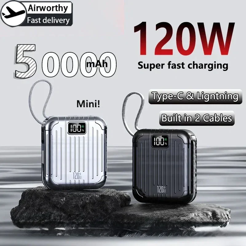 50000mAh Mini Compact Convenie - Usb Charger Dynamo ulasan dan harga