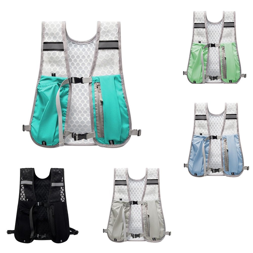 Waterproof Nylon Running Water - Reflective Vest Cycling ulasan dan harga