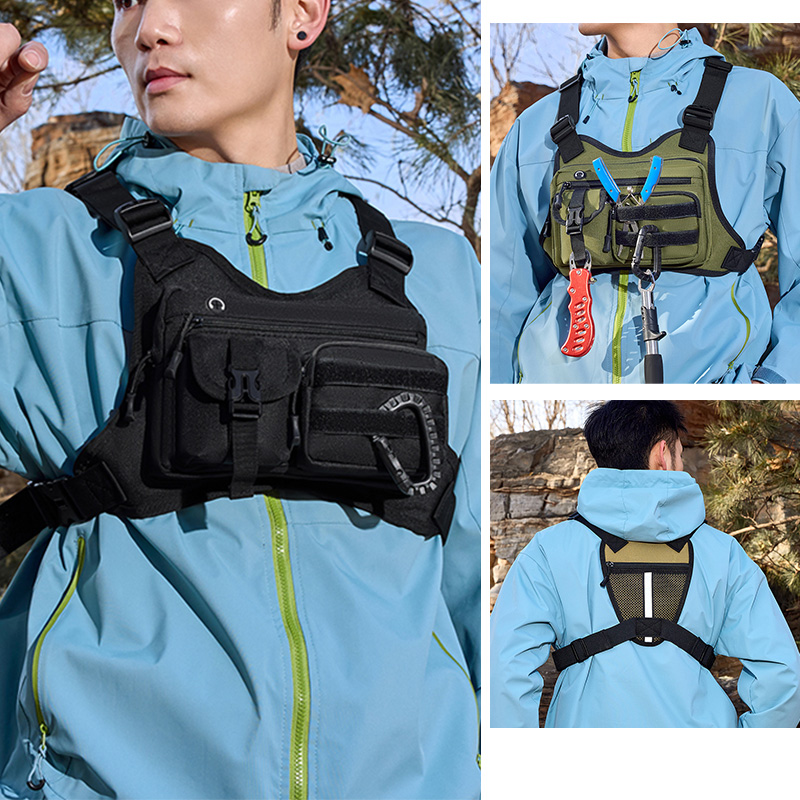 Outdoor Sports Chest Bag Vest  - Cycling To Work ulasan dan harga