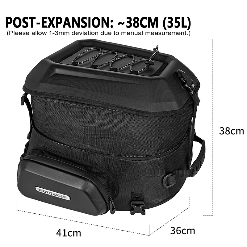 23-35L Waterproof Motor Back S - Panniers Waterproof Rear ulasan dan harga