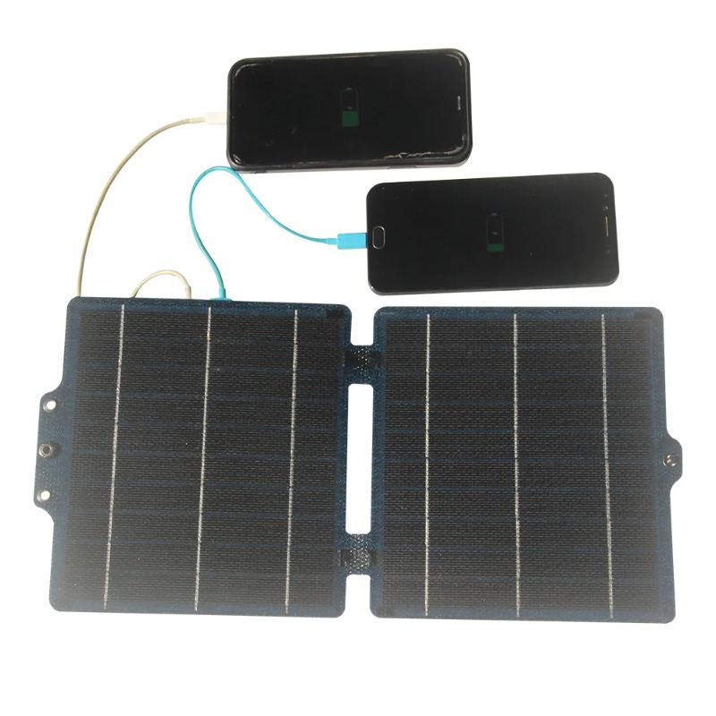10W 5V Foldable Solar Charger  - Usb Charger Dynamo ulasan dan harga