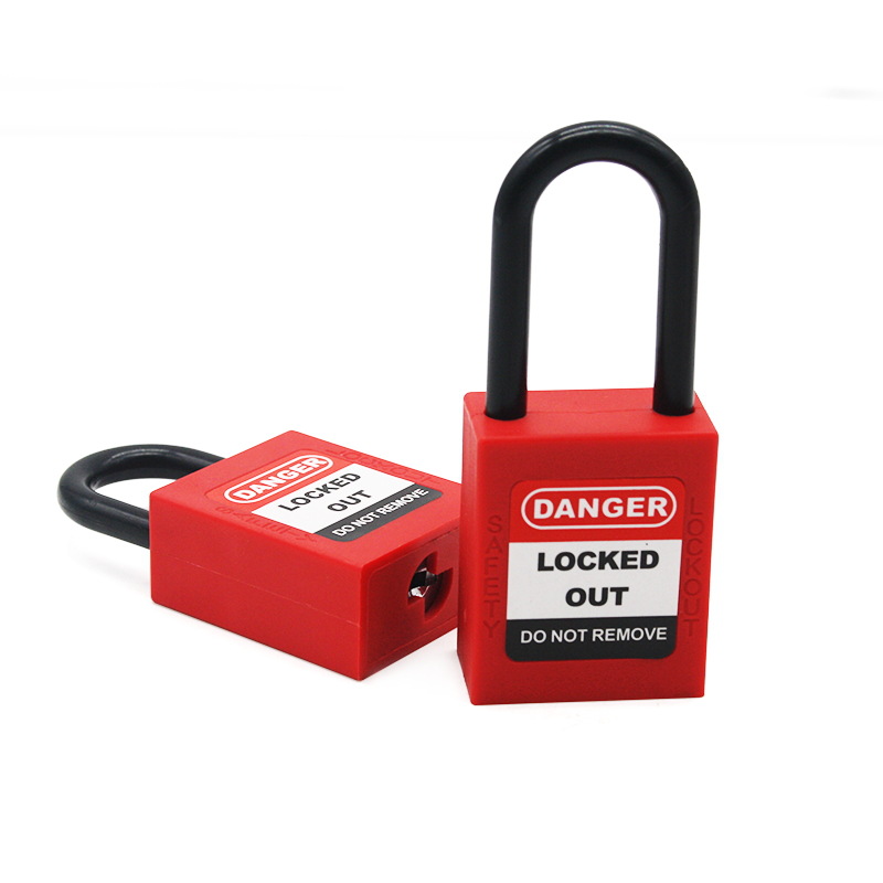 1Pcs Safety Padlock 38mm Nylon - Cable Lock Flexible ulasan dan harga