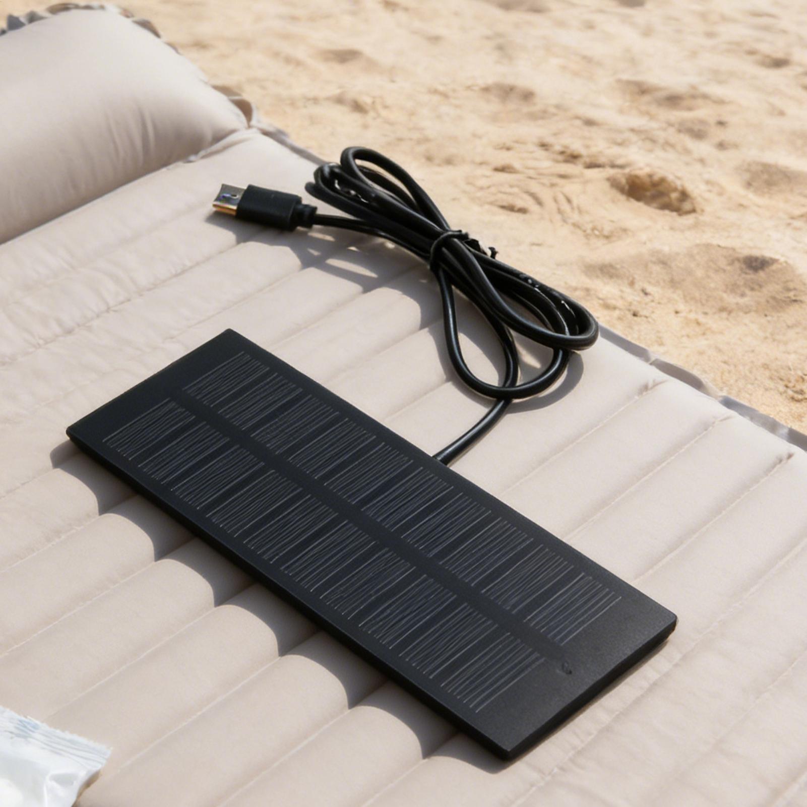 5V 3.7-5W Portable Solar Panel - Usb Charger Dynamo ulasan dan harga