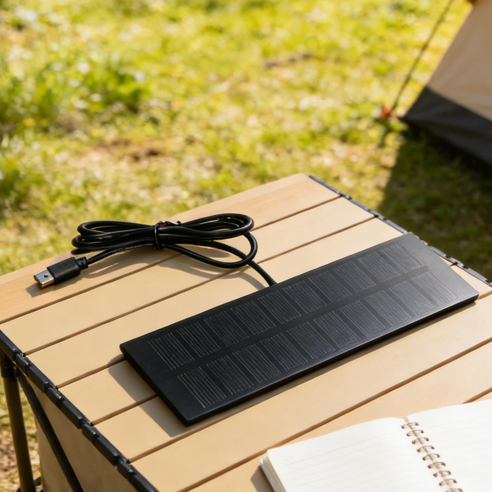5V 3.7-5W Portable Solar Panel - Usb Charger Dynamo ulasan dan harga