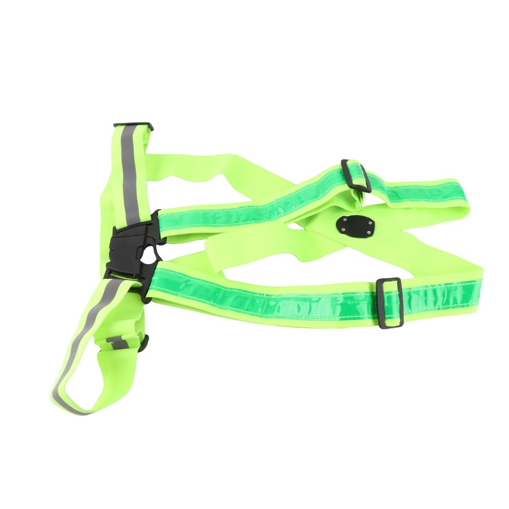 New Polyester LED Safety Vest  - Reflective Vest Cycling ulasan dan harga
