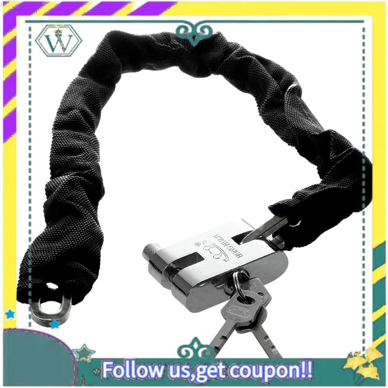 Upgraded Bike Lock 101CM Metal - Chain Lock Combination ulasan dan harga
