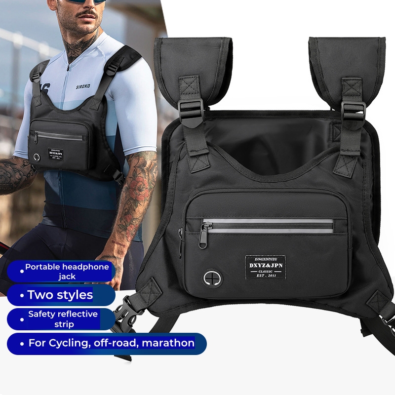 Tactics Chest Bag Mesh Multifu - Reflective Vest Cycling ulasan dan harga
