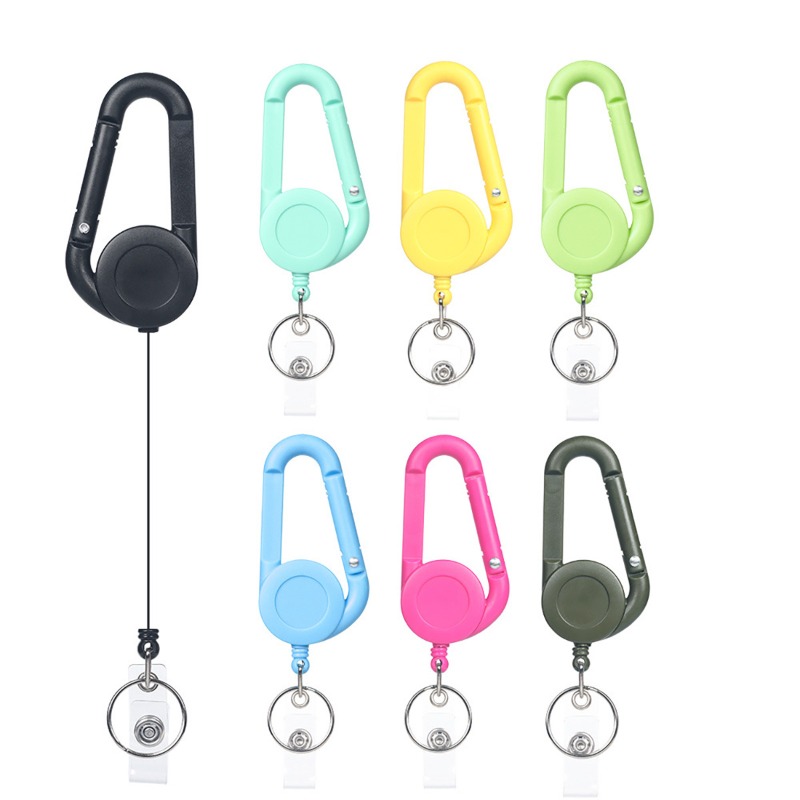 Cute Retractable Badge Reel Ch - Chain Lock Combination ulasan dan harga