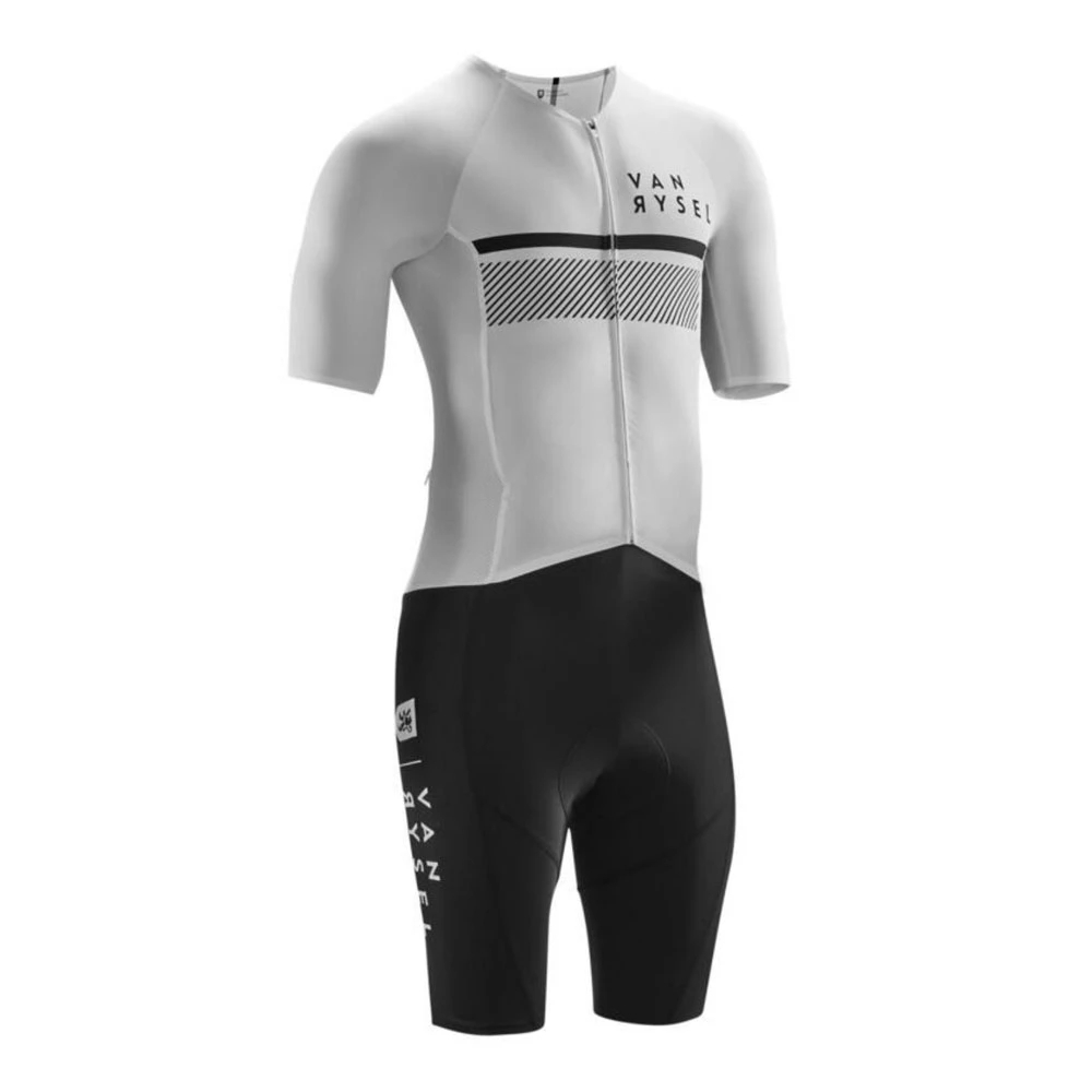 Vanrysel White/black One-piece - Cycling Community ulasan dan harga