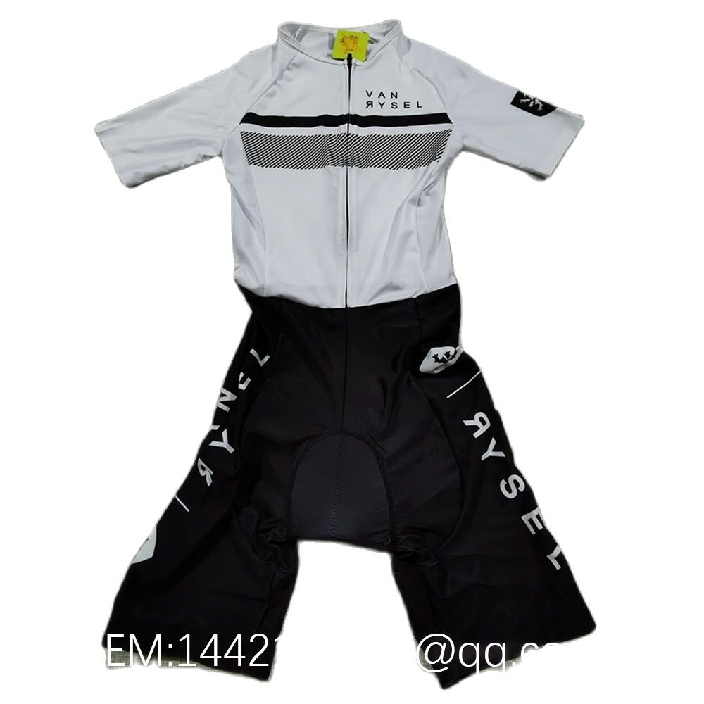Vanrysel White/black One-piece - Cycling Community ulasan dan harga