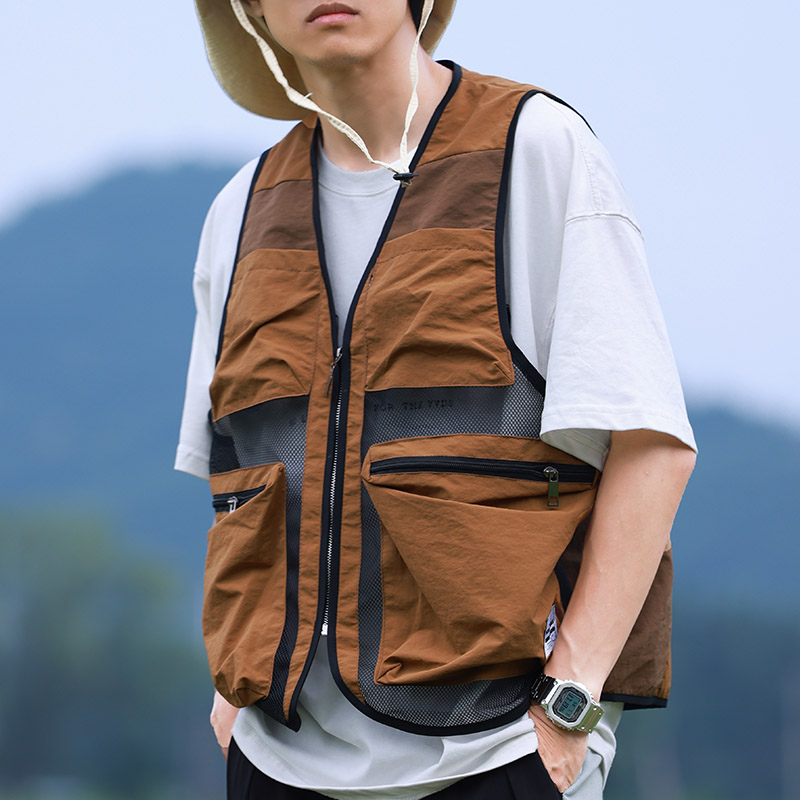 Breathable Mesh Vest, Outdoor  - Cycling To Work ulasan dan harga