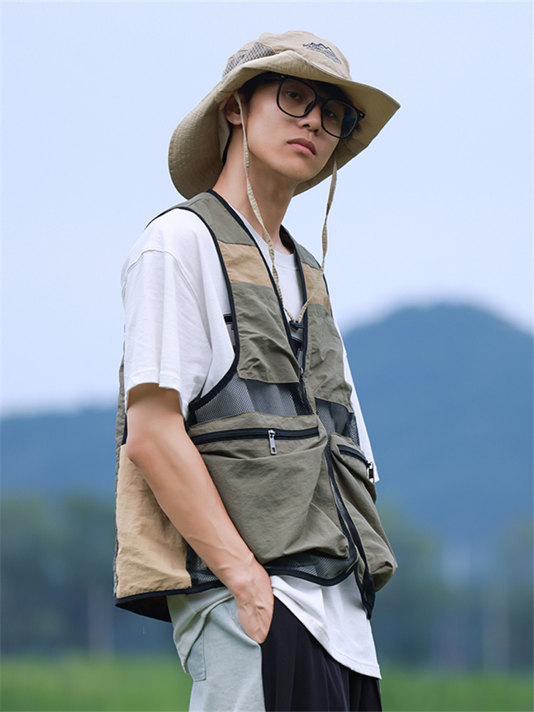 Breathable Mesh Vest, Outdoor  - Cycling To Work ulasan dan harga