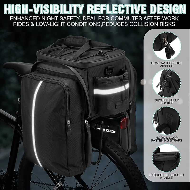BUCKLOS 19L MTB Bicycle Carrie - Cycling Journey ulasan dan harga