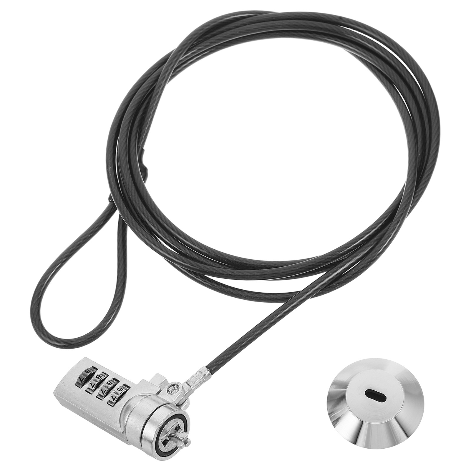 1Set Combination Laptop Lock C - Cable Lock Flexible ulasan dan harga