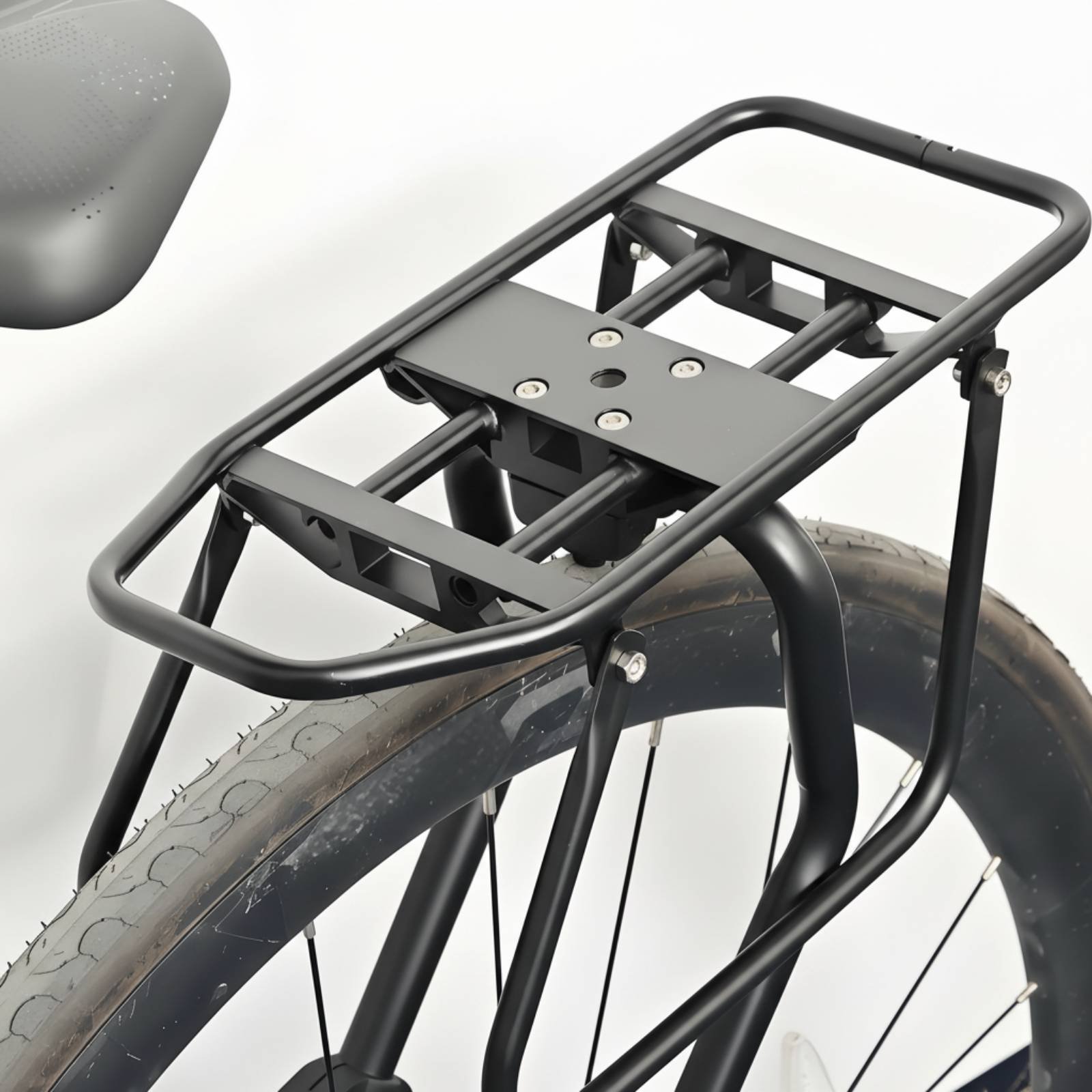 Cycle Rear Rack Lightweight Al - Commuter Cycling ulasan dan harga