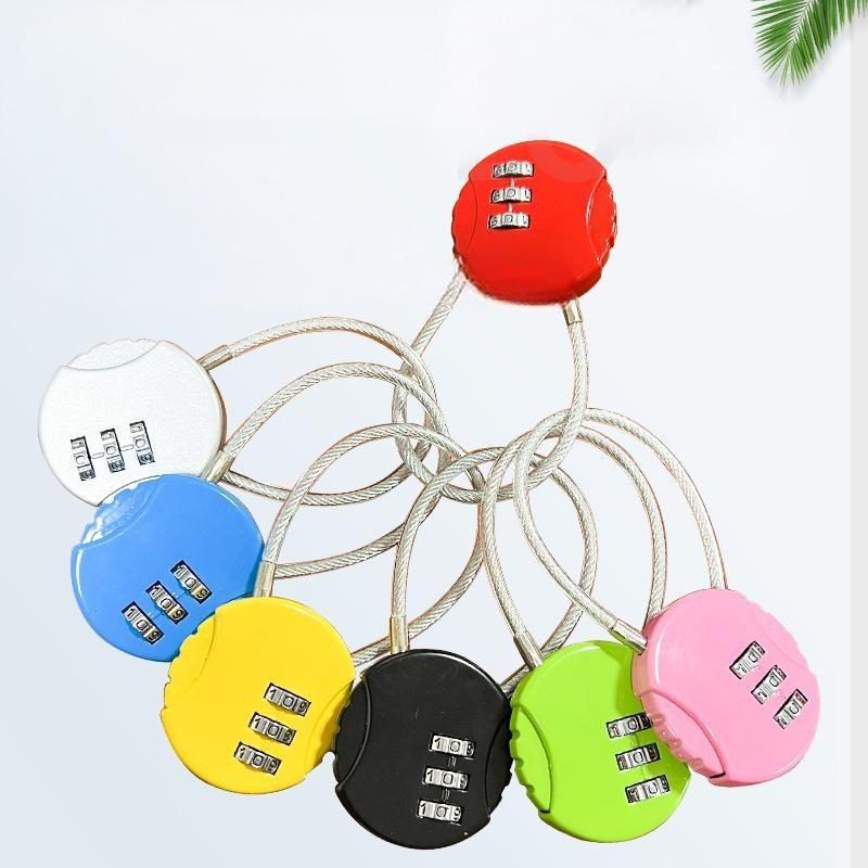 3 Digit Cable Combination Padl - Cable Lock Flexible ulasan dan harga