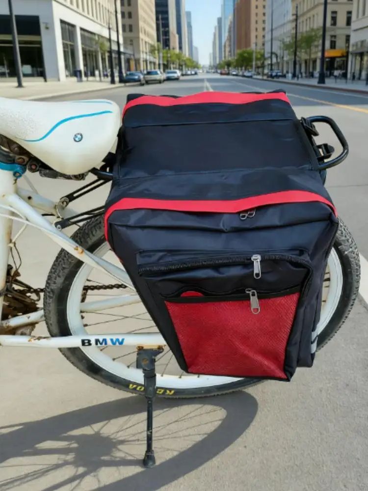 MTB Bicycle Carrier Bag Rear R - Cycling Journey ulasan dan harga