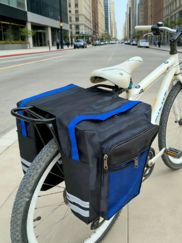 MTB Bicycle Carrier Bag Rear R - Cycling Journey ulasan dan harga