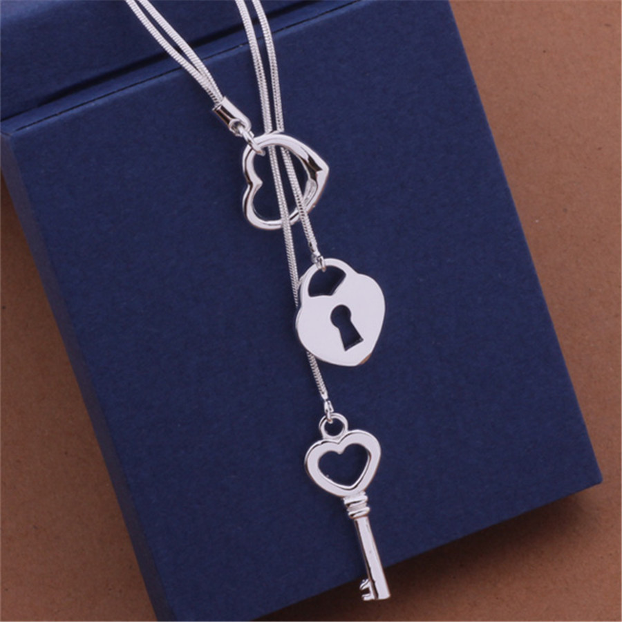 fine 925 Sterling Silver  roma - Chain Lock Combination ulasan dan harga