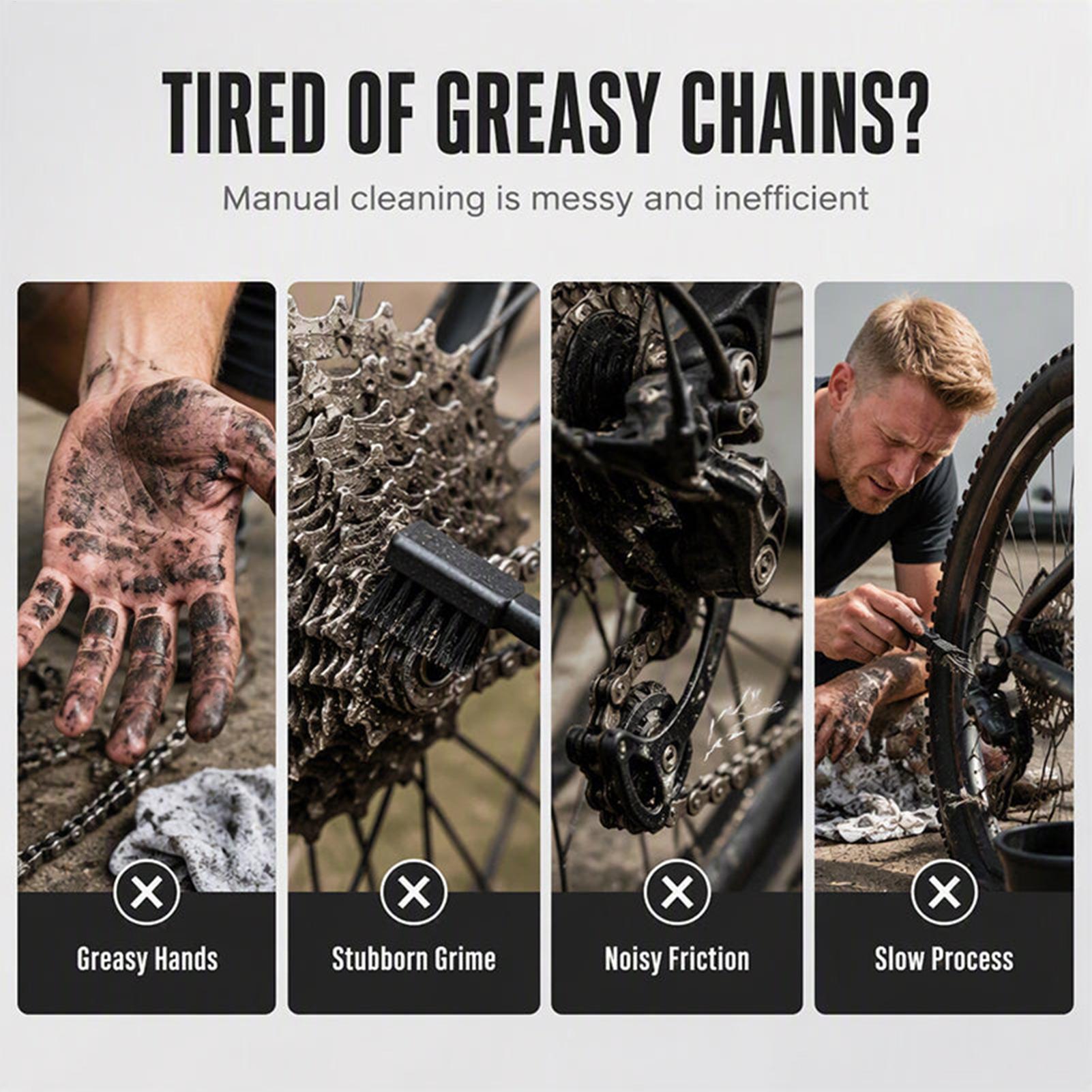 Bicycle Chain Cleaner Cycling  - Commuter Cycling ulasan dan harga