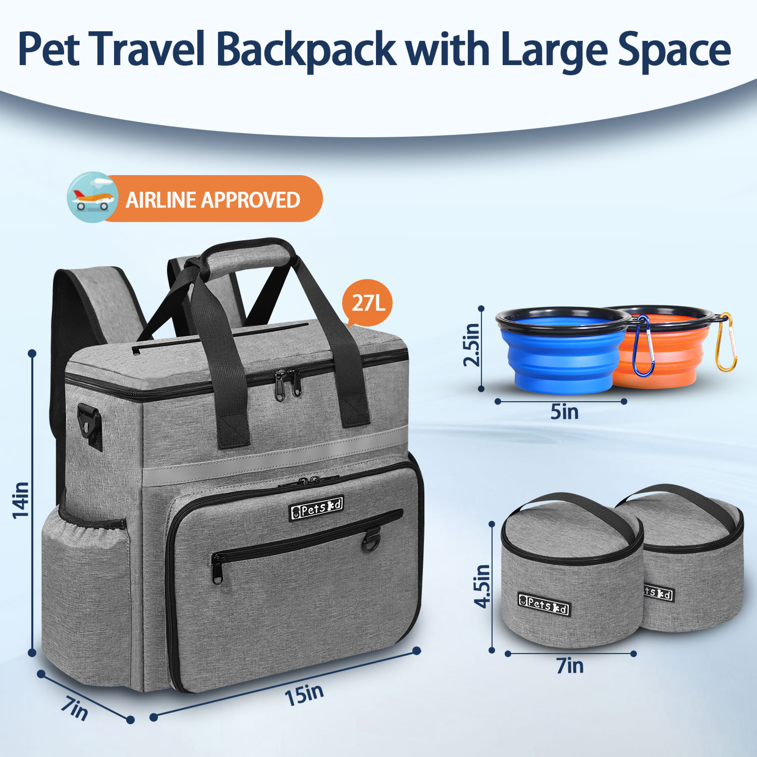 Petskd Outdoor Dog Organizer B - Cycling Journey ulasan dan harga