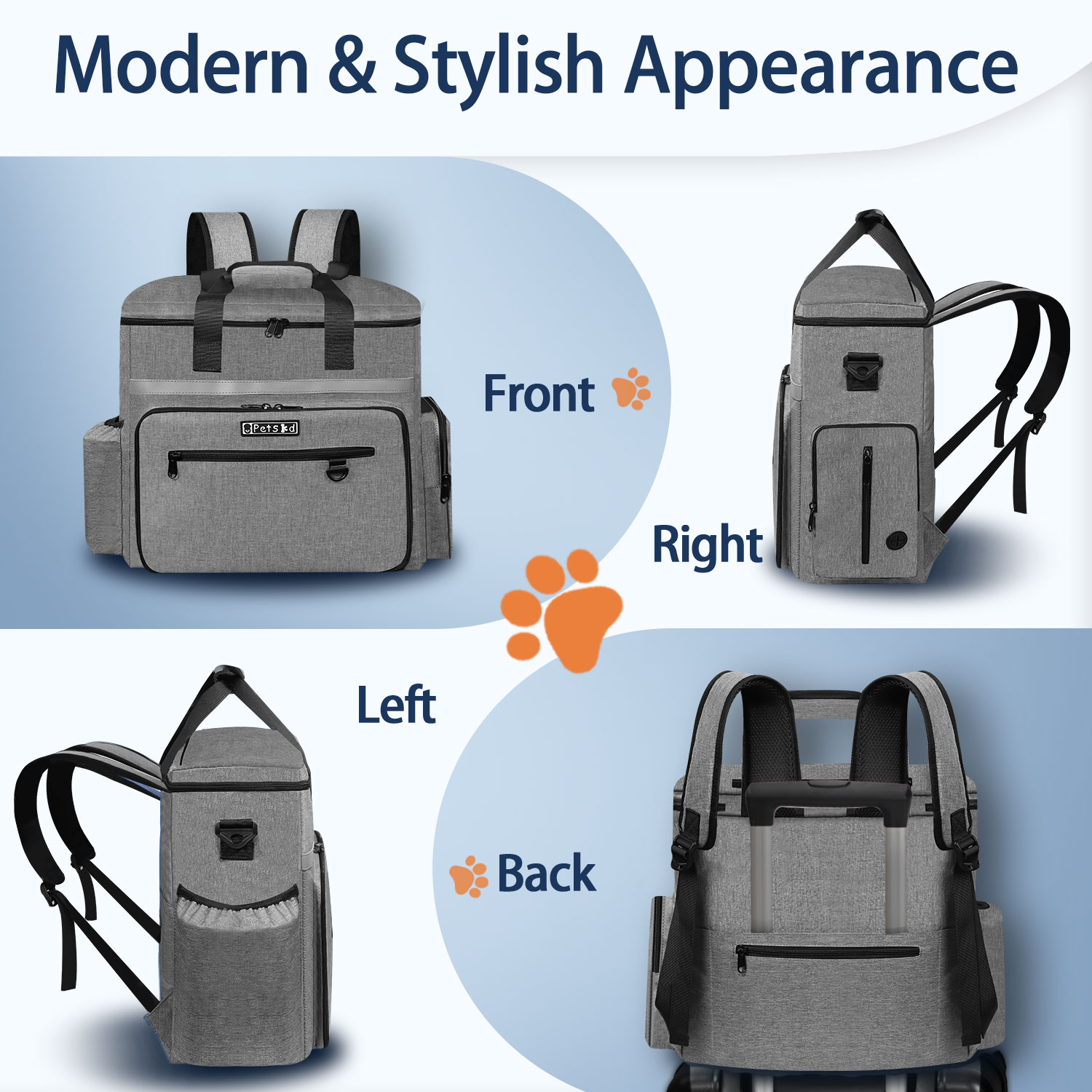 Petskd Outdoor Dog Organizer B - Cycling Journey ulasan dan harga