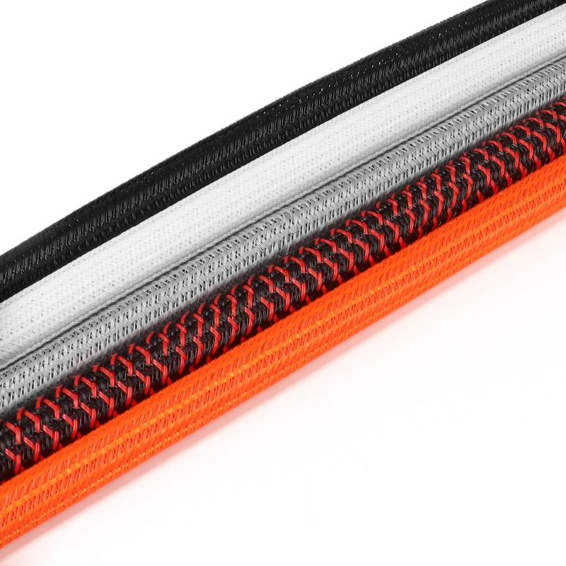 3/5/10m PET Cable Sleeve Self- - Cable Lock Flexible ulasan dan harga