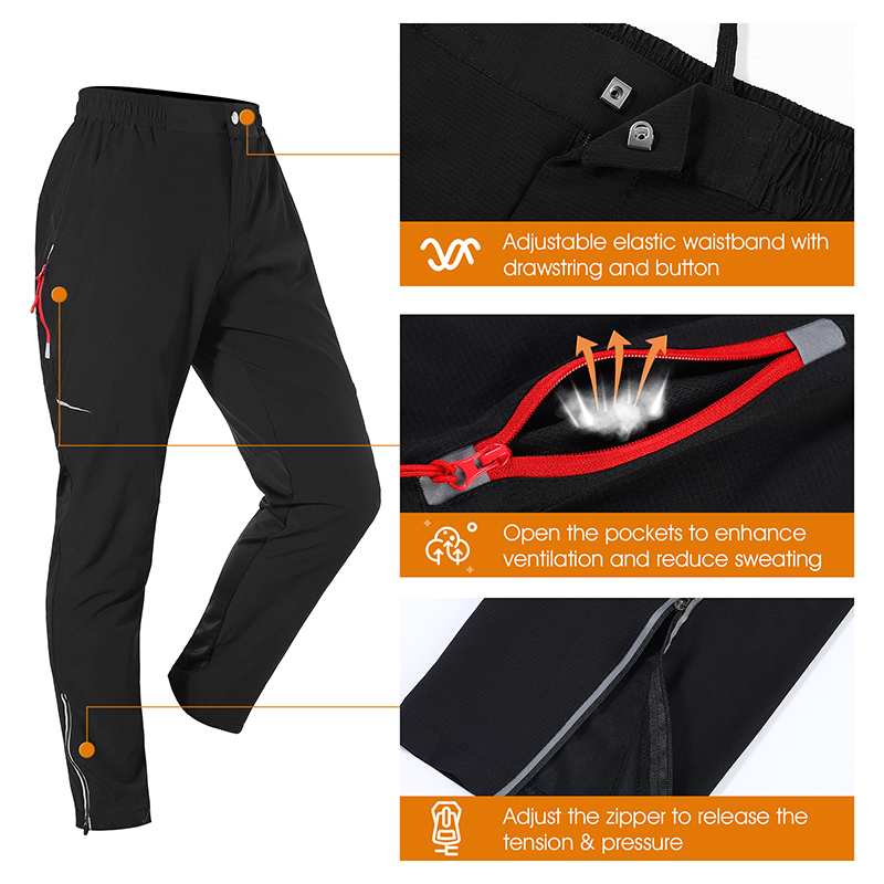 WEST BIKING Cycling Pants Men  - Cycling Commuter Pants ulasan dan harga
