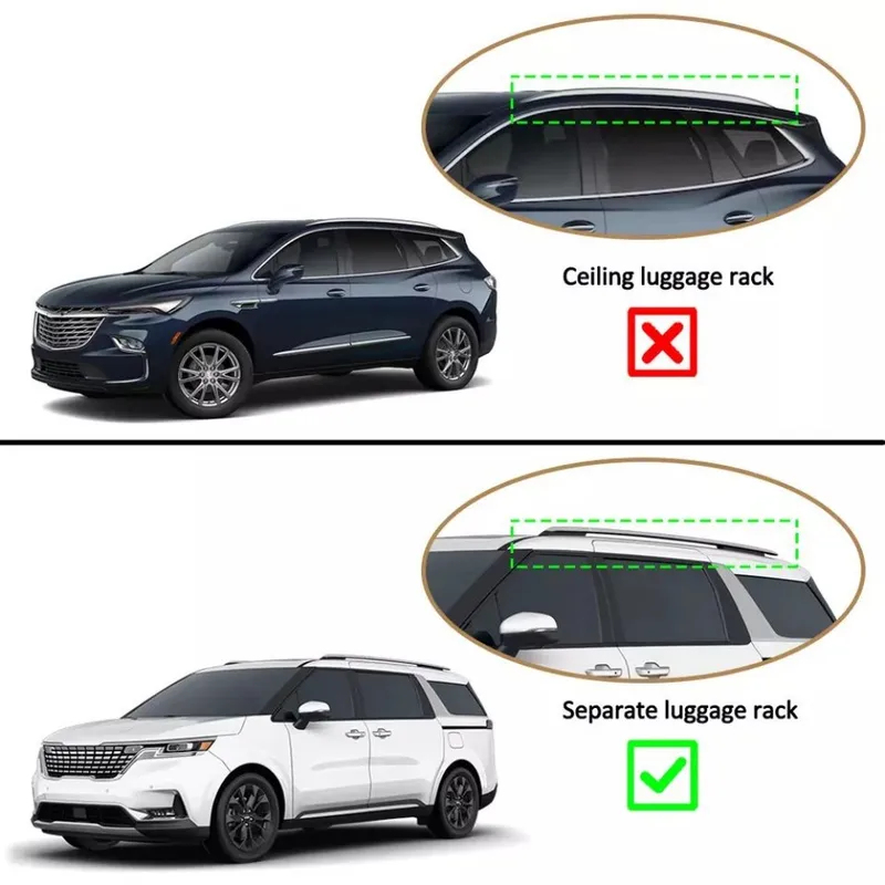 High Quality 2PCS Bar Fits LX3 - Cargo Rack Aluminum ulasan dan harga