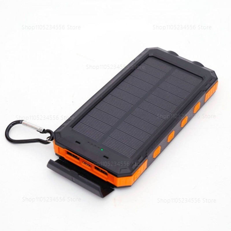 20000mAh Solar Power Bank, Wat - Usb Charger Dynamo ulasan dan harga