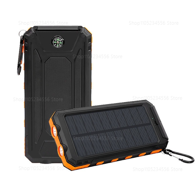 20000mAh Solar Power Bank, Wat - Usb Charger Dynamo ulasan dan harga